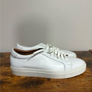 Taft all white sneakers no box but in mint condition